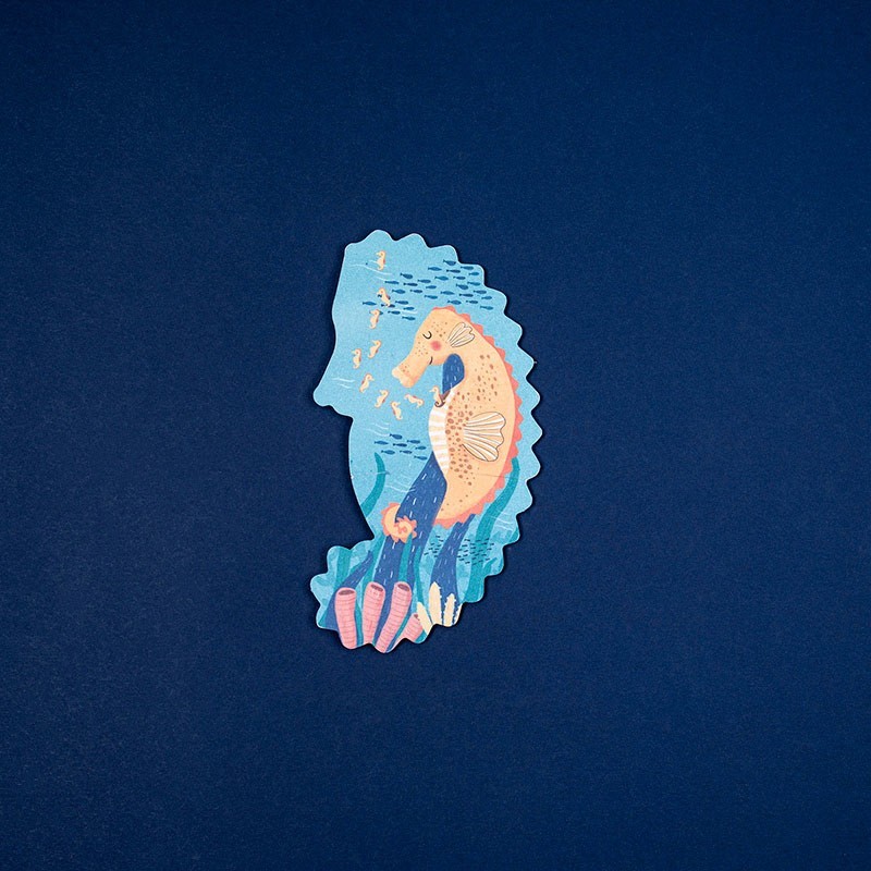 progresivo y reversible de animales del mar